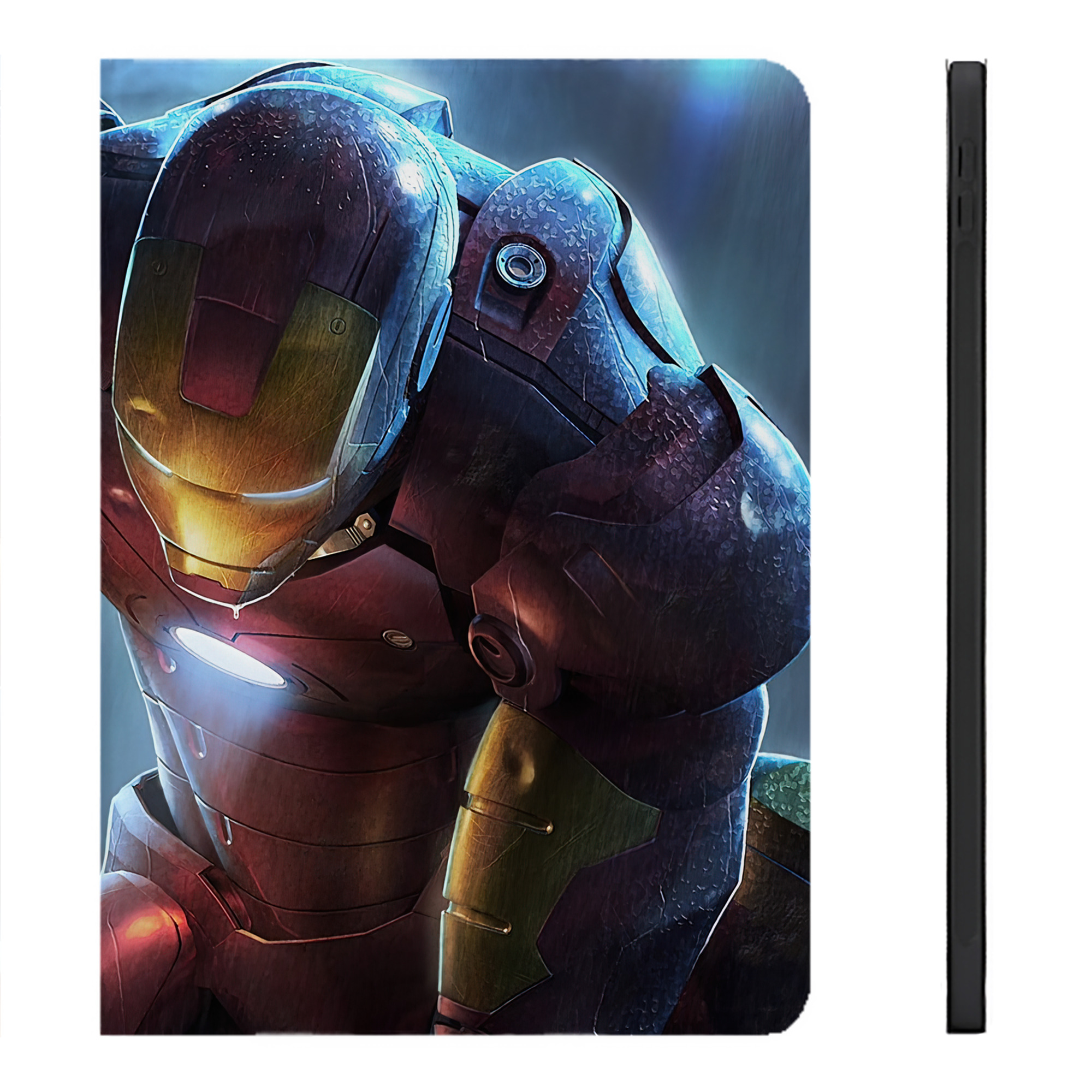 （画像用） アベンジャーズ The Avengers IPadケース ペンホルダー付き ブックスタイルデザイン